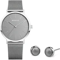 BERING Analog Quarz Edelstahl 34 mm 13436-309-GWP