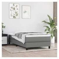 VidaXL Taschenfederkernmatratze Dunkelgrau 90 x 200 cm H3