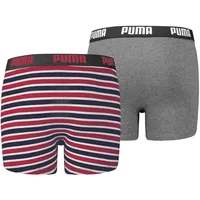 Puma Jungen Basic Printed Unterwäsche, Ribbon Red, 128 EU