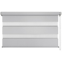 MYDECO Doppelrollo JUST, grau - 140 x 160 cm