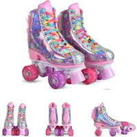 Byox Rollschuhe Rollschuhe Einhorn, (35), Mehrfarbig