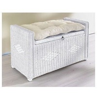Home Affaire Sitztruhe Schönerempfang, TOPSELLER! (Rattan-Bank, Belastbar bis max.