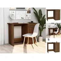 VidaXL Schreibtisch Braun Eichen-Optik