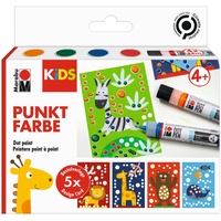 Marabu KiDS Dot Pen Set 4 100 ml Mehrfarbig