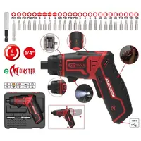 KS Tools eMONSTER 1/4“ Akku-Bit-Schrauber-Satz, 27-tlg.