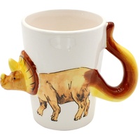 Dekohelden24 Kaffeetasse 0,3 l Gelb