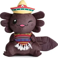 Corimori Axolotl Plüschtier braun mit Hut 25cm | Tio