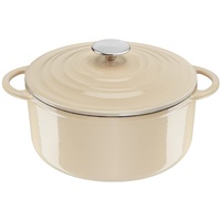 Tefal LOV Gusseisen Kochtopf Beige