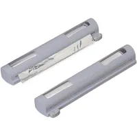 Relaxdays Folienschneider 2er Set, für Alu- & Frischhaltefolie, Sichtfenster,