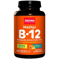 Jarrow Formulas Methyl B-12 2500 mcg, 100 Kautabletten, Tropical