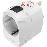 Hama Reiseadapter 2 St. Blau