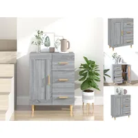 VidaXL Sideboard Grau Sonoma 69,5x34x90 cm Holzwerkstoff