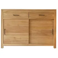 Tikamoon Buffet aus massivem Teakholz 120 cm beige