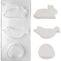 Rayher Gießform Huhn Hase Ei Motivgröße 5-8 cm