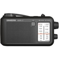 Sangean MMR-77 matt schwarz Notfall/Kurbel Radio