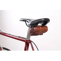Gusti Satteltasche Leder - UDO B. Schlauchtasche Fahrradtasche für