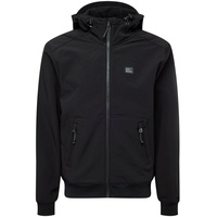 Vintage Industries Ashore, Textiljacke wasserdicht Schwarz - L