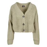 URBAN CLASSICS Ladies Oversized Cardigan - Grün - 5XL