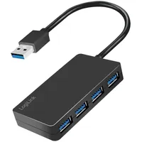 Logilink USB 3.2 (Gen1) 4-Port Hub Schwarz