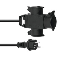 Eurolite Verlängerung 3x1,5 3m 3-fach