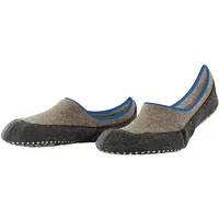 Falke Herren Hausschuhe COZYSHOE Invisible Wolle 1 Paar, Braun