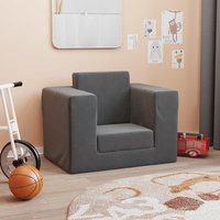 VidaXL Kindersofa Anthrazit Weich Plüsch Modell 2