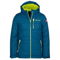 TROLLKIDS Ski-/ Snowboardjacke Hemsedal Petrolblau/Lime helles Preußischblau|anisgrün 80-92cm 1-2J