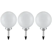 ETC Shop 3er Set Kugelleuchte Kunststoff 20 x 62