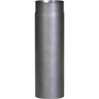 FireFix Ofenrohr 150 x 500 mm dunkelgrau