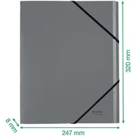 Leitz Ordnungsmappe recycle 3915 12 Fächer grün