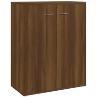 VidaXL Sideboard Braun Eichen-Optik 60x30x75 cm Holzwerkstoff