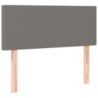 VidaXL Kopfteil Dunkelgrau 90x5x78/88 cm Stoff