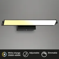 Brilo - Dimmbare LED-Wandleuchte LED/18W/230V 2700-4000K schwarz - Schwarz