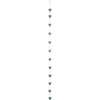 Esschert Design Regenwasserkette Grünspan, aus dem Material „Eisen“, 7,9