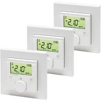 EQ-3 Homematic 3er-Set Funk-Wandthermostat HM-TC-IT-WM-W-EU für Smart Home /