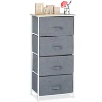 Relaxdays Regalsystem 95 x 45 x 30 cm Grau