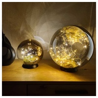 S.LUCE Orb LED-Dekolampe Glaskugel Ornament