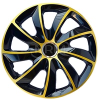 NRM Radzierblende STIG EXTRA schwarz/Gold 15 Zoll 4er Set