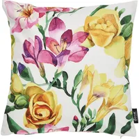 Done.® »Velour Print Freesia« Beidseitig bedruckte Kissenhüle ohne Füllung,
