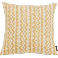 Done.® Dekokissen »Lidia« Jacquardgewebte Kissenhülle ohne Füllung mit Leinenanteil,