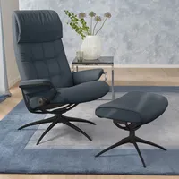 Stressless Stressless® Relaxsessel »London«, (Set, Relaxsessel mit Hocker), mit