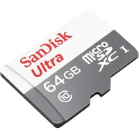 SanDisk Ultra microSDHC/microSDXC UHS-I Class 10 + SD-Adapter 64