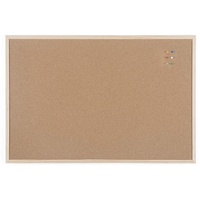 Bi-Office Korktafel mit Holzrahmen 90x60cm