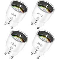 Nous A1T Smarte Steckdose, Tasmota Firmware, WLAN, 4er Set