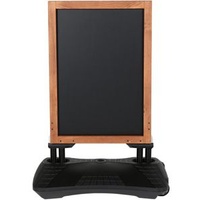 Update displays Kundenstopper WindPro braun