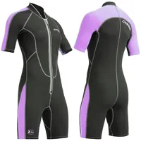 Cressi Shorty-Neoprenanzug Lido Schwarz/Lila M