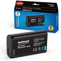 Hähnel HL-PLJ31 (DMW-BLJ31) (Kamera Akku), Kamera Stromversorgung, Schwarz