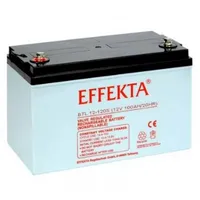 EFFEKTA BTL 12-120S Blei-Vlies Akku AGM VRLA 12V 120Ah