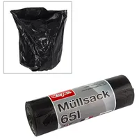 DEMA - Müllsack 65ltr. 62x75 cm 10er Rolle schwarz