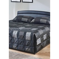 Westfalia Schlafkomfort Tagesdecke, schwarz